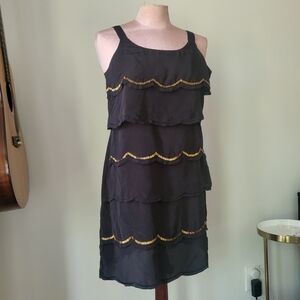 Lauren Conrad Beaded Flapper Style Dress
